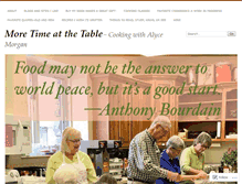 Tablet Screenshot of moretimeatthetable.com